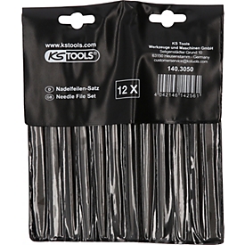 Nadelfeilen-Satz mit Kunststoffheft, 12-tlg
