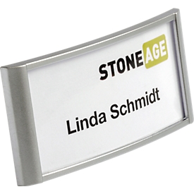 Namensschilder CLASSIC, Magnet, 74 x 34 mm, 10 Stück