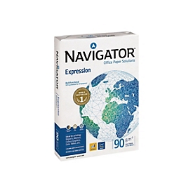 Navigator Expression - Glänzend - 115 Mikron - ultrahelles weiß - A4 (210 x 297 mm)