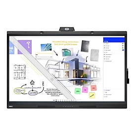 NEC MultiSync WD551 - 138.78 cm (55") Diagonalklasse LCD-Display mit LED-Hintergrundbeleuchtung - Digital Signage - mit Touchscreen, 3.840 Pixel Kamera und Mikrofon - 4K UHD (2160p) 3840 x 2160 - Direct LED