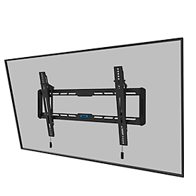 Neomounts® by Newstar WL35-550BL16, voor 1 monitor 40-75" &amp; tot 70 kg, kantelbaar, vergrendelbaar, VESA, 5 jaar garantie, zwart