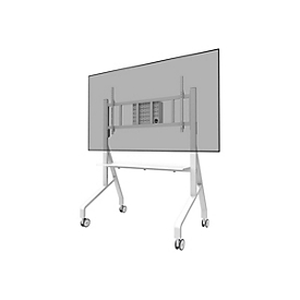 Neomounts FL50-575WH1 - Wagen - robust - für Displayständer - Bodenständer - verriegelbar
