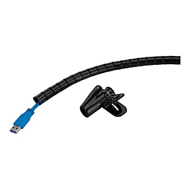 Neomounts - Kabelmanagement-Tülle - für 1-3 Kabel, universell - Schwarz - 2 m
