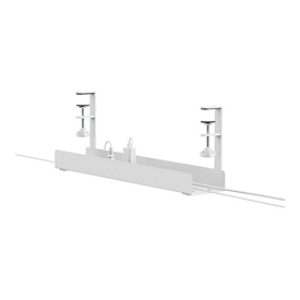 Neomounts - Kabelmanagementfach - Klemmdesign, universell - Tisch montierbar - weiß