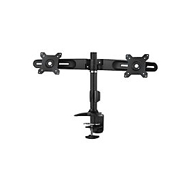 Neovo DMC-02D - Befestigungskit - für 2 LCD-Displays - Kunststoff, Stahl, Aluminiumlegierung - Schwarz/Silber - Bildschirmgröße: bis zu 61 cm (bis zu 24 Zoll)