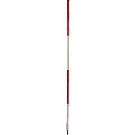 NESTLE Fluchtstab 2m STA, Ø 26 mm, robustes Stahlrohr mit PVC-Ummantelung, stabile Stahlspitze