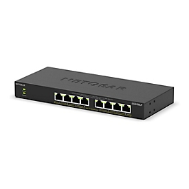 NETGEAR 300 Series GS308LP - Switch - Wesentliches - unmanaged - 8 x 10/100/1000 (PoE+) - Desktop, wandmontierbar