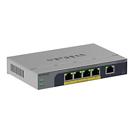 NETGEAR Easy Smart GS105EPP - Switch - high-power - L3 - Smart - 1 x 10/100/1000 + 4 x 10/100/1000 (PoE+)
