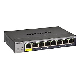 Netgear GS108Tv3 - Géré - L2 - Gigabit Ethernet (10/100/1000) - Full duplex