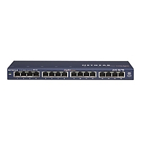 NETGEAR GS116 16 Port Gigabit Desktop Switch - Switch - 16 Anschlüsse