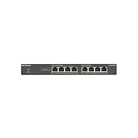 Netgear GS308PP - Non-géré - Gigabit Ethernet (10/100/1000) - Full duplex - Connexion Ethernet - supportant l'alimentation via ce port (PoE) - Grille de montage - Montage mural