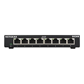 NETGEAR GS308v3 - Switch - 8 Anschlüsse - unmanaged