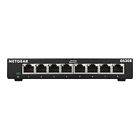 NETGEAR GS308v3 - Switch - 8 Anschlüsse - unmanaged