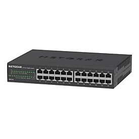 NETGEAR GS324v2 - Switch - 24 Anschlüsse - unmanaged - an Rack montierbar