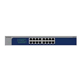 NETGEAR GS516 - V3 - Switch - unmanaged - 16 x 10/100/1000 - Desktop, an Rack montierbar