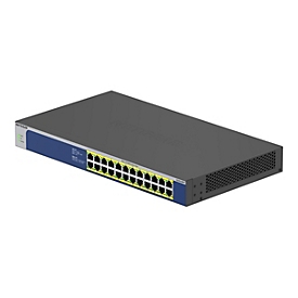 NETGEAR GS524PP - Switch - 24 Anschlüsse - unmanaged - an Rack montierbar
