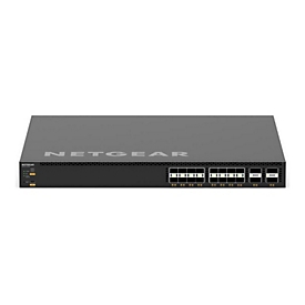 NETGEAR M4350 Series M4350-16V4C - Switch - L3 - managed - 16 x 1/10/25 Gigabit SFP28 + 4 x 40/100 Gigabit QSFP28 - Luftstrom von vorne nach hinten
