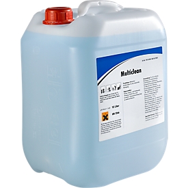 Nettoyant mulit-usages industriel Multiclean, alcalin en bidon de 10 litres