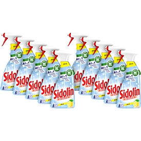 Nettoyant pour vitres Sidolin, citron, 10 x 500 ml