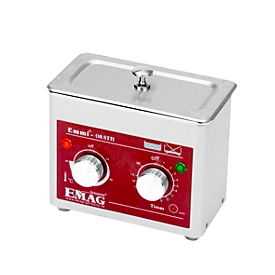 Nettoyeur à ultrasons ST H EMAG Emmi®, inox 0,8 L, avec minuterie et chauffage