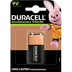 NiMH oplaadbare batterij Duracell E-Block HR22, oplaadbaar, 9 V, 1 stuk