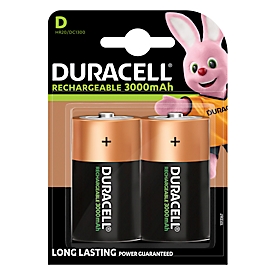 NiMH rechargeable battery Duracell Mono/D HR20, rechargeable, 1.2 V, 2 pieces