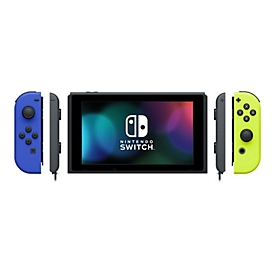 Nintendo Joy-Con (L)/(R) - Game Pad - kabellos - Blau, Neongelb (Packung mit 2)