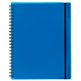 Notebook Easy, A4, KolmaFlex, 100 Blatt, 5 mm, kariert, blau