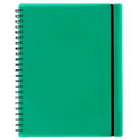 Notebook Easy, A4, KolmaFlex, 100 Blatt, 5 mm, kariert, grün