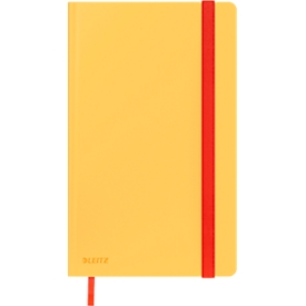 Notebook Leitz Cosy, DIN A5, squared, 100 g/m² paper, 80 sheets, hard cover, yellow