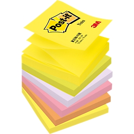 Notes auto-adhésives Z-Notes R 330 NR POST-IT, fluo