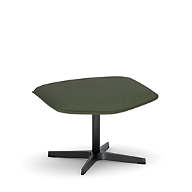 Nowy Styl Beinauflage Otuli, für Drehsessel Otuli, bis 110 kg, Polyesterbezug/Aluminium, forest dunkelgrün/schwarz