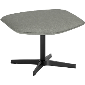 Nowy Styl Beinauflage Otuli, für Drehsessel Otuli, bis 110 kg, Polyesterbezug/Aluminium, sagegrün/schwarz