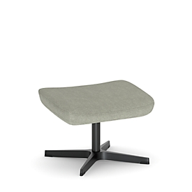 NowyStyl repose-jambes Barrique, pour fauteuil pivotant Barrique, jusqu'à 110 kg, housse polyester/aluminium, vert sage/noir