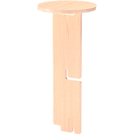 NowyStyl Tablette pour pouf Tri.Ply M et L, hêtre