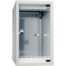 NT-Box® Slimline from SCHÄFER, box opening side &amp; front, D 245 mm