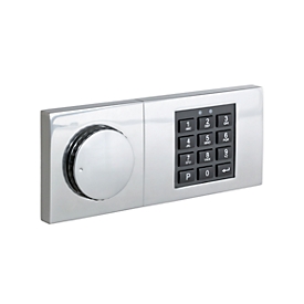 Numeric combination lock via keypad, for Euroguard SE I and SE II