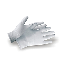 Nylon-Feinstrick-Handschuh 3700 weiss Gr. 8
