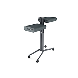 Office Caddy Sigel Set V Office Caddy Meeting Move it, dubbelzijdig, incl. 2x Office Box S, B 817 x D 324 x H 1078 mm, met toebehoren 