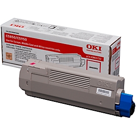 OKI 43865722 tonercassette magenta