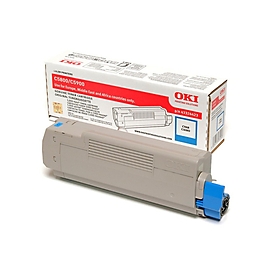 OKI Cyan - original - Tonerpatrone - für C5550