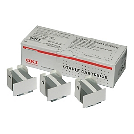 OKI - Klammern (Packung mit 15000) - für C910, 9600, 9650, 9800; ES 7170, 7470, 7480; MB770