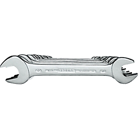Open-end wrench 12 pieces DIN 3110