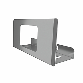 Ophardt Adapter für Handschuhspender ingo-man® 1BF/2BF/3BF, ermöglicht die Platzierung von 1 Feucht-/Desinfektionstücher-Packung am Spender, Edelstahl