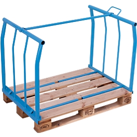 Opzetframe voor pallets type 66, 1200 x 800 x 800 mm, gelakt