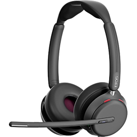 Oreillette Bluetooth EPOS IMPACT 1060T, binaurale, certifiée pour Microsoft Teams®, portée de 30 m, noire
