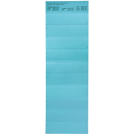 Organisationsstreifen, blau