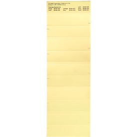 Organisationsstreifen, gelb