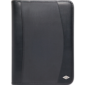 Organiseur tablette ELEGANCE WEDO, format A4, similicuir/nylon, noir