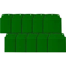 Orgatex insteekhoezen, A6 liggend, groen, 10 st.